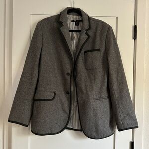 MARC JACOBS Charcoal Grey Wool Blend Sports Coat Blazer